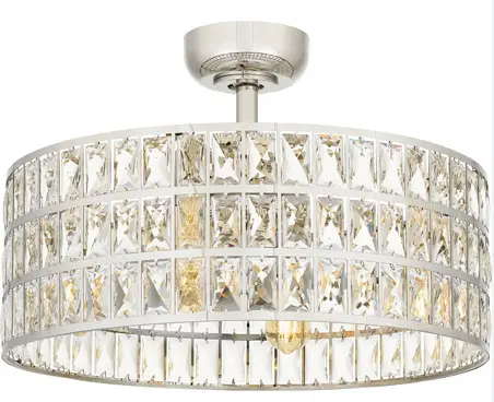 QUOIZEL-QFA4046PK-23-inch-Polished-Nickel-with-Silver-Blades-Fandelier-product-img