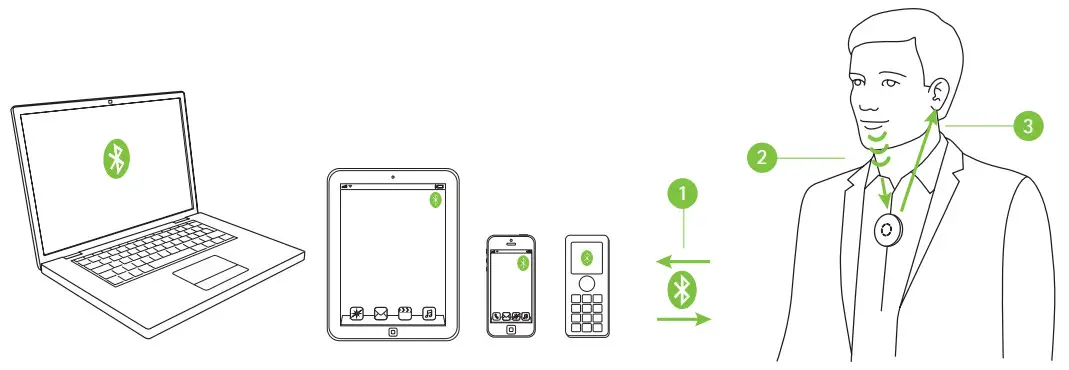 PHONAK Roger Microphones for Hearing Aids - hear the caller in both ears