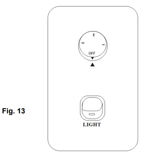 VENTAIR MAR1305TI-L 5 Blade Ceiling Sweep Fan fig 2