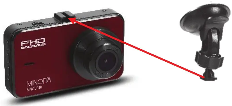 MINOLTA MNCD330 Dash Cam - GETTING STARTED 4