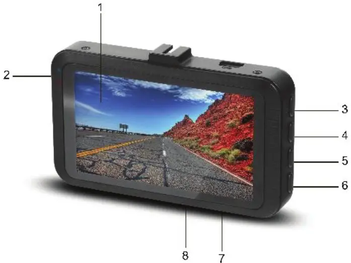 MINOLTA MNCD330 Dash Cam - GETTING STARTED