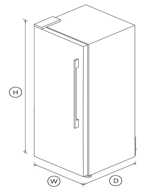 FISHER PAYKEL E388LXFD1 Freestanding Freezer 1
