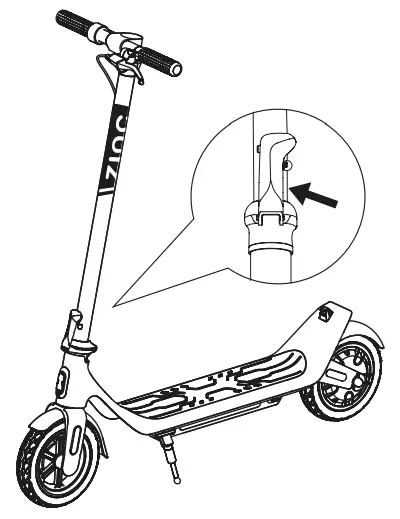 ZINC GZ1 Series Folding Electric Scooter - Figure 16