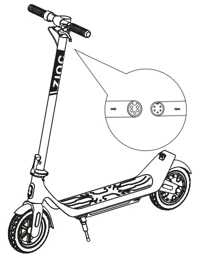 ZINC GZ1 Series Folding Electric Scooter - Figure 17