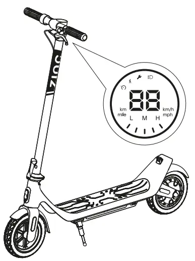 ZINC GZ1 Series Folding Electric Scooter - Figure 19