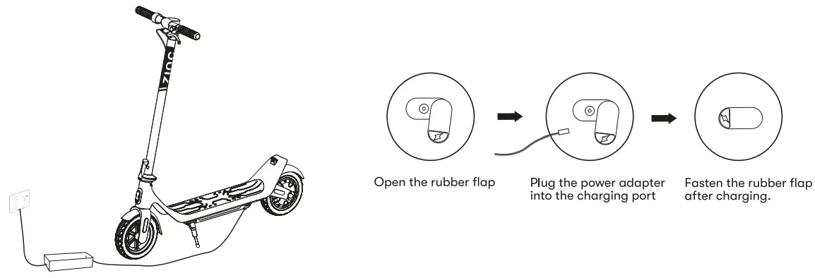 ZINC GZ1 Series Folding Electric Scooter - Figure 23