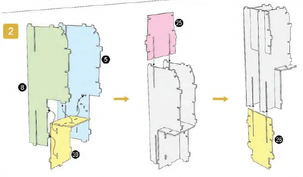 UNIVERSITY-GAMES 08432-Harry -Potter-Knight-Bus-3D-Puzzle-02