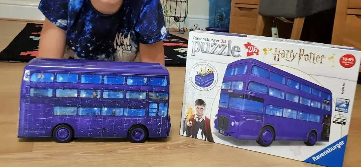 University Games 08432 Harry Potter Knight Bus 3d Puzzle Instructions