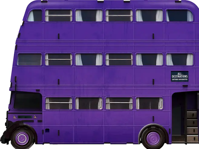 UNIVERSITY-GAMES 08432-Harry -Potter-Knight-Bus-3D-Puzzle-product-image