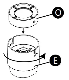 HINKLEY 1536LMA LED Spot Light - Engine Assembly