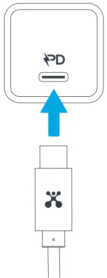 connecting Lightning Cable