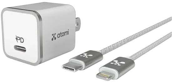 atomi 20W Premium Fast Charge Kit