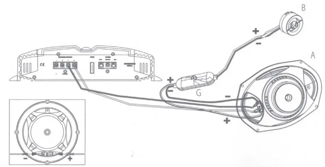 Infinity 108P693C PRIMUS 693 Series 6 Inche x9 Inches 3 way Car Speakers - Figure 5