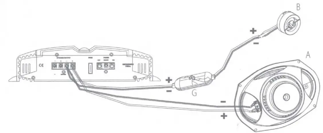Infinity 108P693C PRIMUS 693 Series 6 Inche x9 Inches 3 way Car Speakers - Figure 6