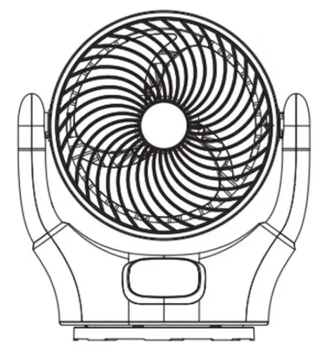 kogan KADCCRFAN8A DC Motor Circulator Fan