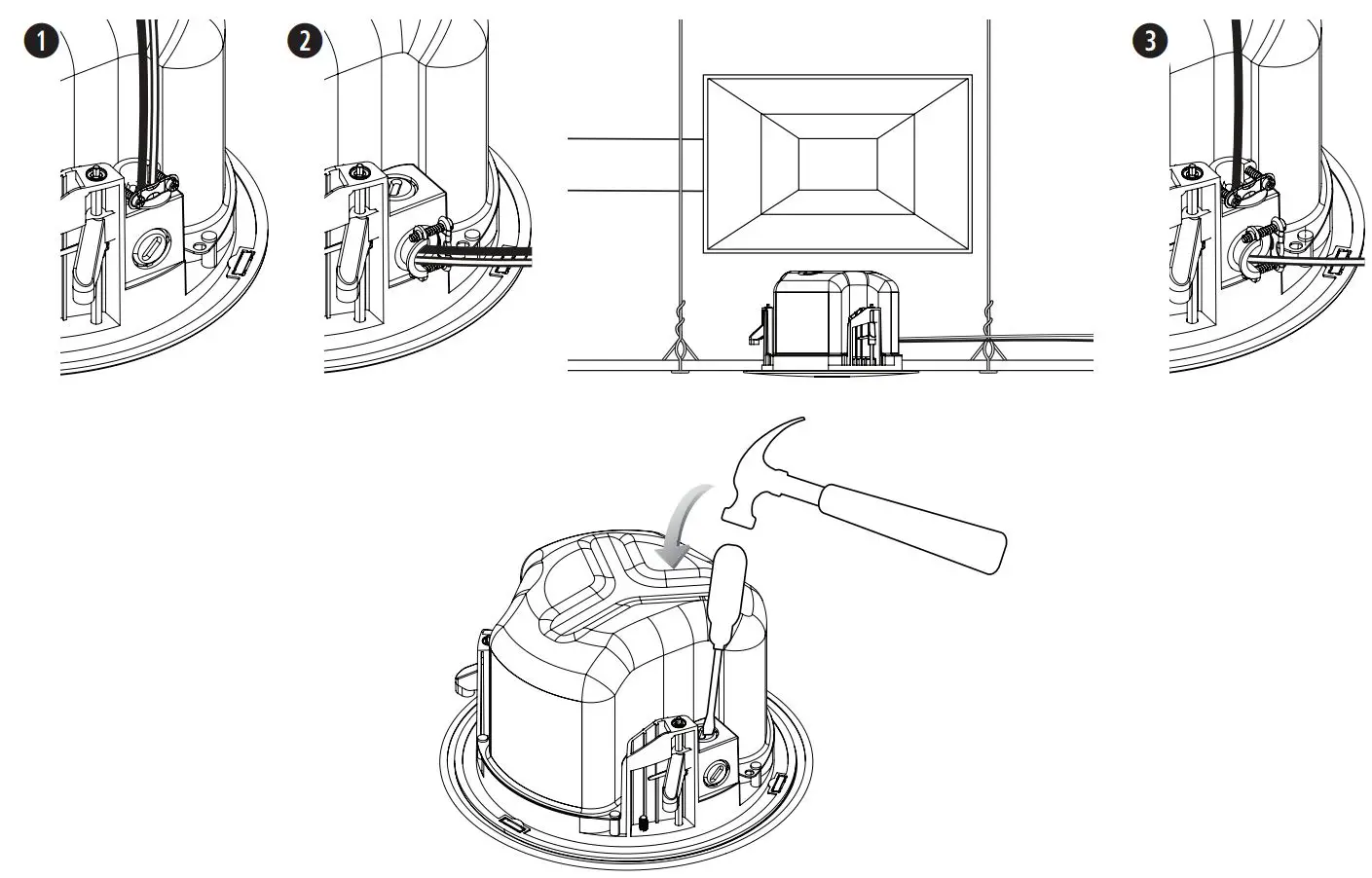 BOSE DesignMax DM3C In Ceiling Loudspeaker Installation Guide - Choosing an Installation Method