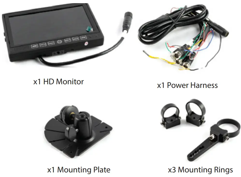 BRANDMOTION SUTV-2010 SummitView UTV 1080p Rear Vision System fig 7