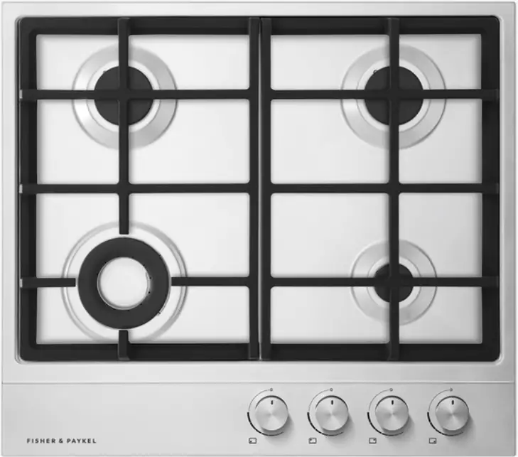 FISHER PAYKEL CG604DLPX1 Gas on Steel Hob