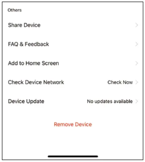 Adding Device in App Account