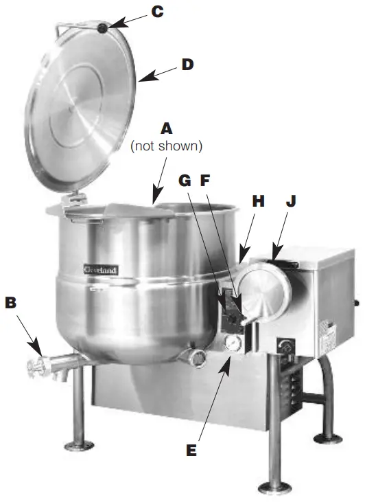 Manitowoc SE95003 1 R3 Kettles Floor Gas - ICON 34