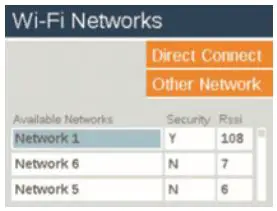 LUXOR LUX300SS Digital Lighting Control Transformer User Guide - Select your desired network