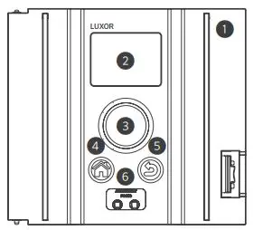 LUXOR LUX300SS Digital Lighting Control Transformer User Guide - The Luxor lighting controller manages groups