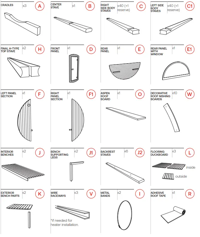 BARRELS Thermory No 60 Barrel Sauna-fig1