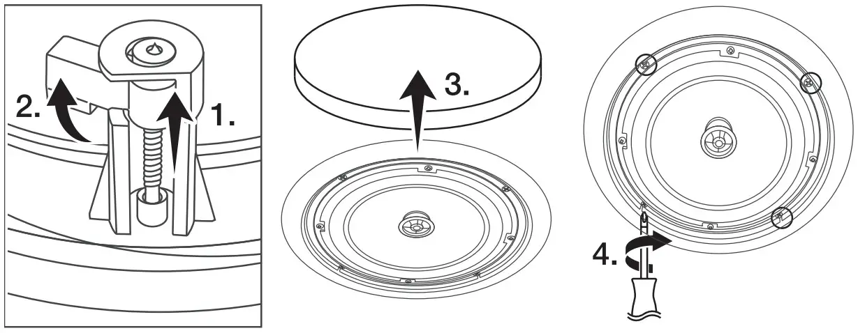amazon basics B07H87LS8D B07HP9MX6M 8Inch Round In Ceiling In Wall Speakers - FIGURE 6
