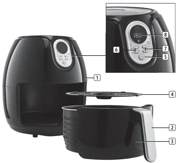 PRINCESS-01-182022-01.750-Digital-Aerofryer-XL-fig1