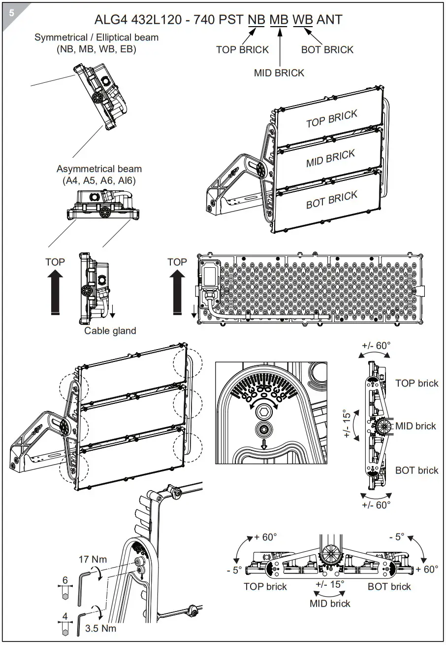 THORN ALTIS G4 Floodlight - Figure 9