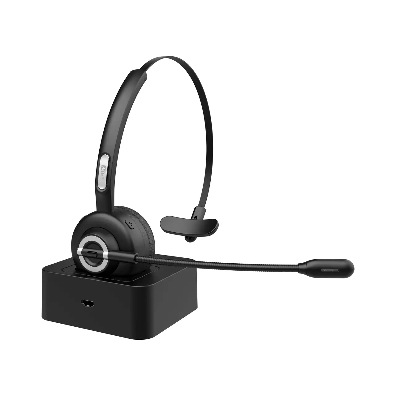 Mee Audio H6d Bluetooth Wireless Headset With Dock Boom Microphone User Manual