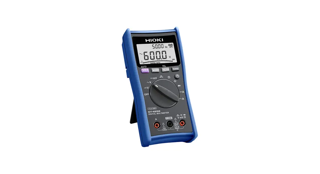 Hioki Dt4250 Series Digital Multimeter User Manual Hioki Dt4250 Series Digital Multimeter User Manual