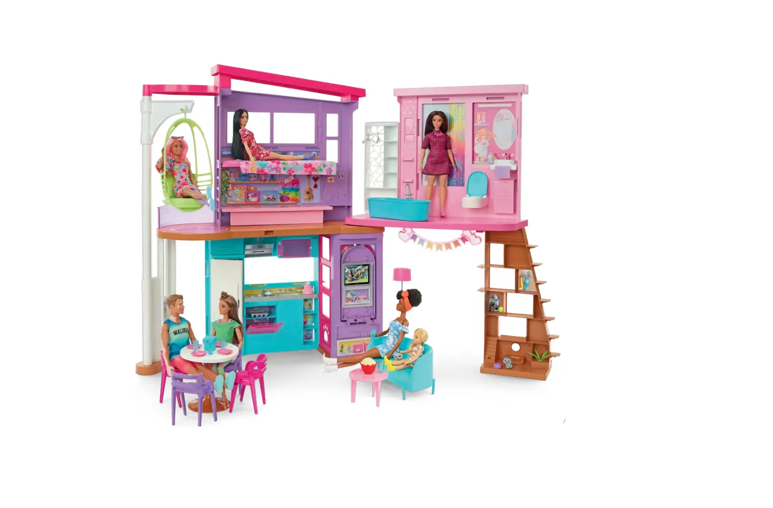 Mattel Hcd50-4l Barbie Dreamhouse Playset Instructions