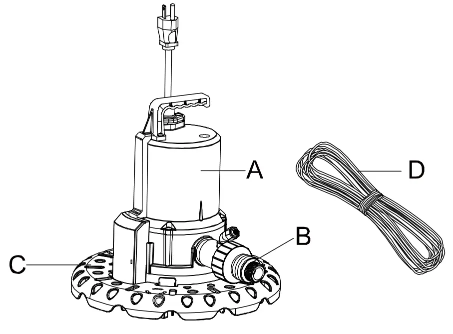 K2 PUMPS UTA02502APK Automatic Pool Cover Pump - fig 3