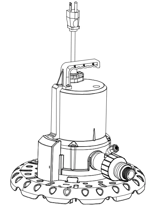 K2 PUMPS UTA02502APK Automatic Pool Cover Pump