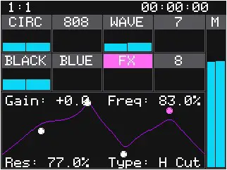1010music Bluebox 1.0 - ADJUST THE EQ