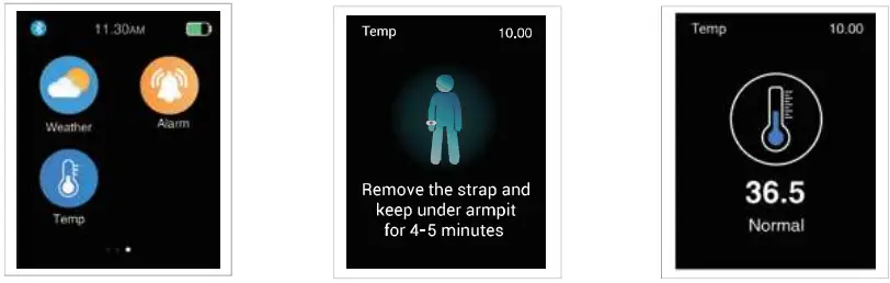 J-Style-2113A-Smart-HR-Sp02-Temperature-Health-Tracker-12