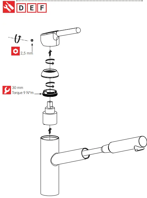 FRANKE FC 3055.071 ORBIT Kitchen Faucet-fig11