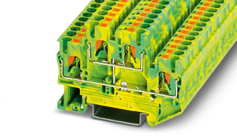 Phoenix Contact Pttb 2-5-pe Protective Conductor Double-level Terminal Block Instruction Manual