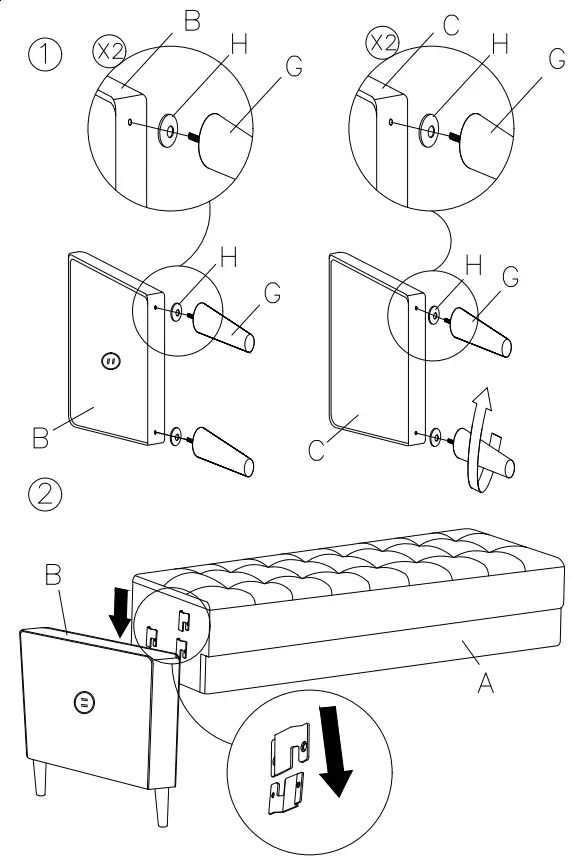 ASHLEY 5460538 Room Darlow Sofa - Fig 1