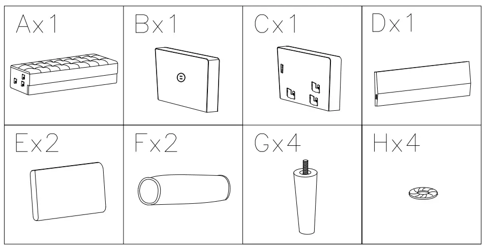 ASHLEY 5460538 Room Darlow Sofa