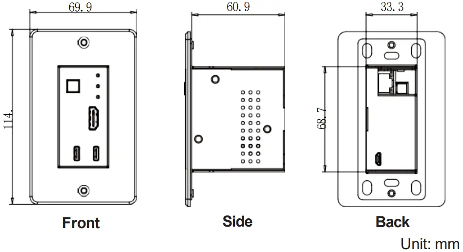 Product Dimensions