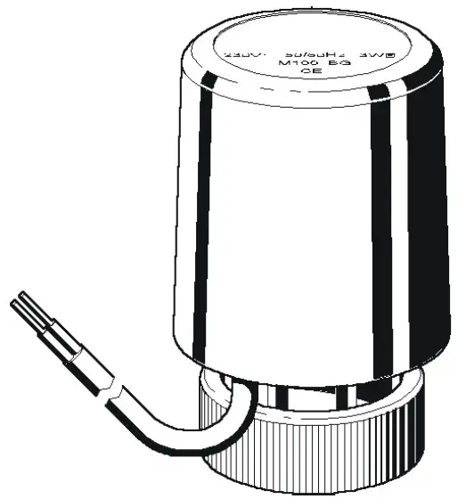 Honeywell Home M100 Small Linear Thermoelectric Actuator -- Actuator