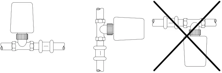 Honeywell Home M100 Small Linear Thermoelectric Actuator -- Installation
