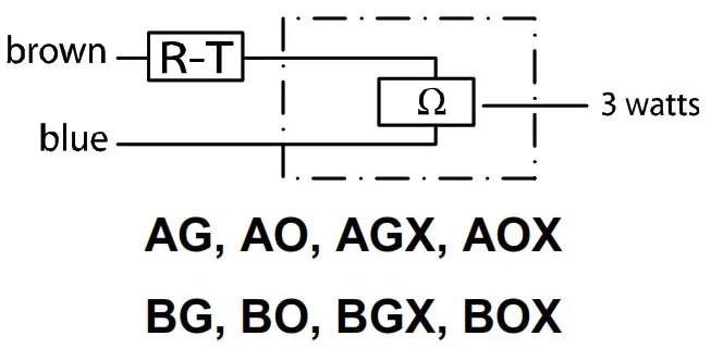 Honeywell Home M100 Small Linear Thermoelectric Actuator -- Wiring Diagram