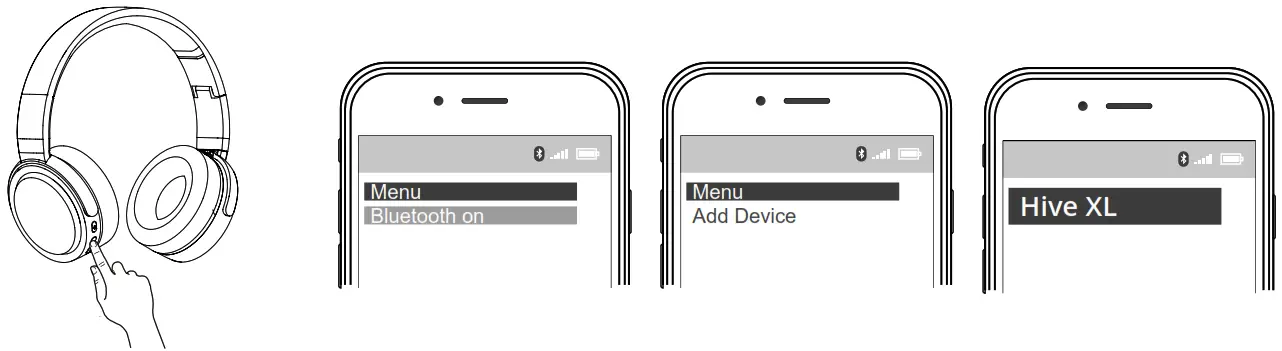 niceboy 8594182423440 HIVE XL Wireless - CONNECTING