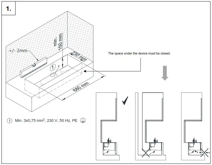 planik Prime Fire 700 Bioethanol Fireplace Insert - Product Overview 4