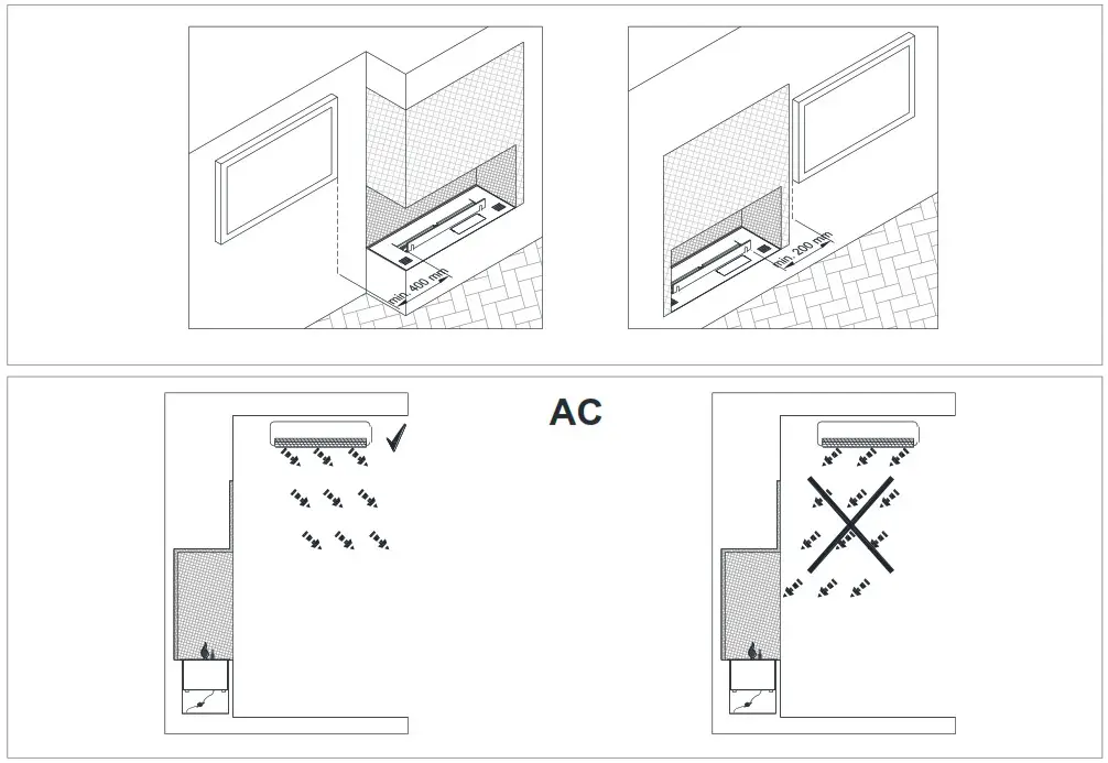 planik Prime Fire 700 Bioethanol Fireplace Insert - Product Overview 9