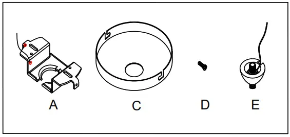 George Kovacs P960 077 Grid II Mini Pendant Light - Hardware Bag