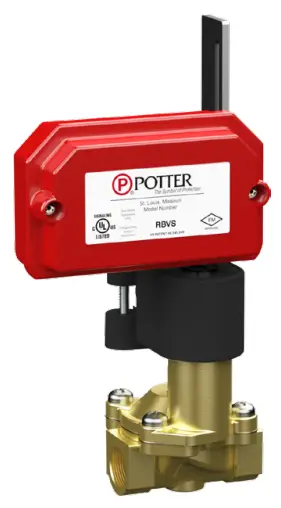 POTTER RBVS Universal Ball Valve Solenoid Coil Supervisory Switch-fig1